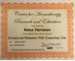 Nina Radarani Emotional Healing Certification